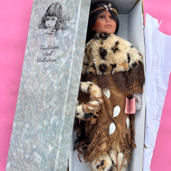 Traditions Doll Collection❤️HOST PICK❤️”One Feather" Doll - Picture 2 of 12
